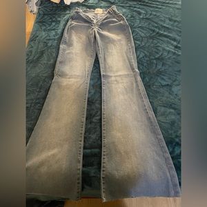 Bdg scrunch front flair jean